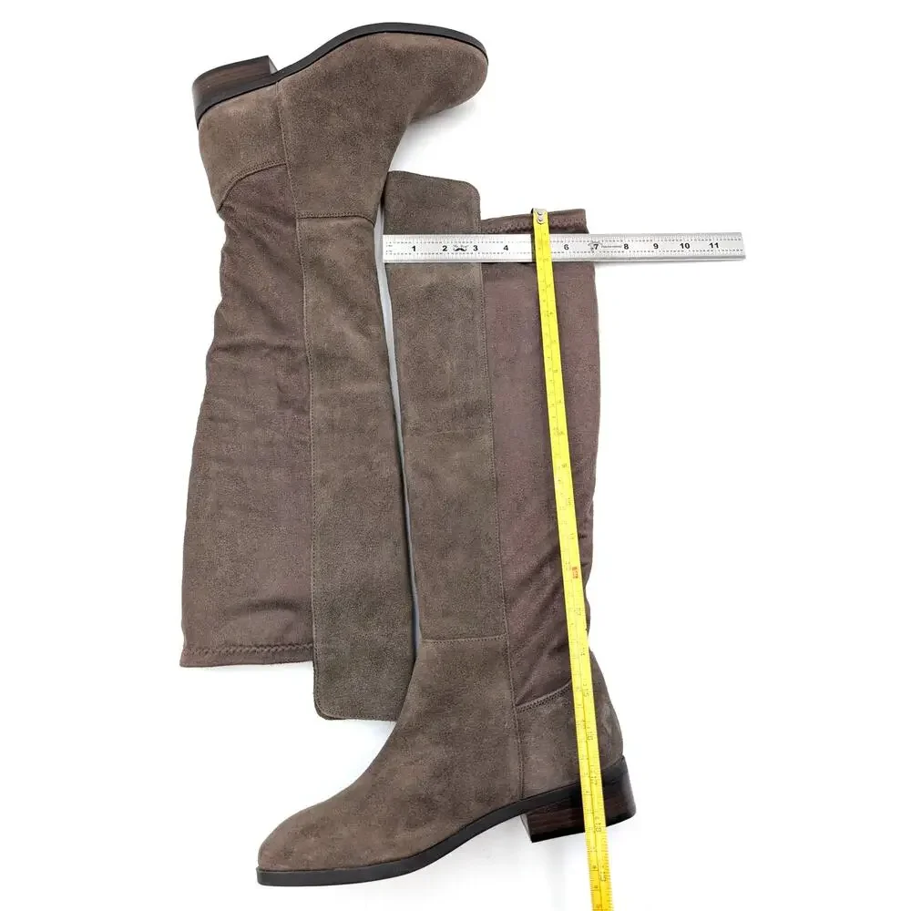 Lucky Brand Calypso Over the Knee Boots Women's Cappuccino Size US6M EU36.5